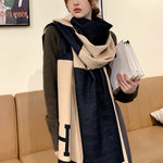 Original Warm Letter Print Shawl&Scarf