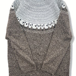 Martha | Stylish Winter Sweater Featuring Sheep Jacquard Design
