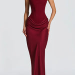 Leonor | Square Neck Maxi Dress