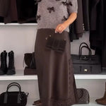 Jensin Knit Satin Bow Detail Short Sleeve Crop Sweater