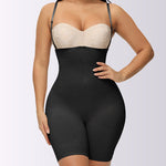 Tummy Control Pants Suspenders One-Piece Butt Lifting Boxer Shaping Shapewear