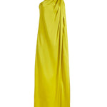 Loose Sleeveless Solid Color One-shoulder Maxi Dresses