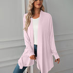 Nadorine Women's Cable Knit Oversized Dressy Cardigan Jackets Long Sleeve Cardigan Sweaters