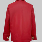 Long Sleeves Buttoned Solid Color Lapel Blouses&Shirts Tops
