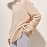 Turtleneck Sweater Casual Loose Knitted Pullover Tops