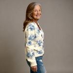 Guadalupe | Floral Art Cardigan