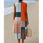 Kimber | Geometric Midi Dress