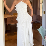 Selene | Pleated Long Dress