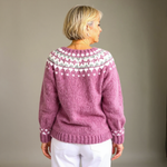Linda | Retro Icelandic Knit Cardigan