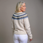 Kathleen | Retro Icelandic Knit Cardigan