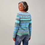 Jennifer | Retro Icelandic Knit Sweater