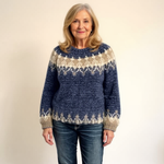 Eugenia | Retro Icelandic Knit Sweater