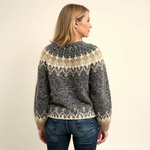 Eugenia | Retro Icelandic Knit Sweater