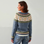 Judy | Retro Icelandic Knit Sweater