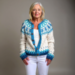 Janice | Handcrafted Vintage Icelandic Cardigan