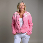Karen | Retro Icelandic Knit Cardigan