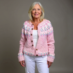 Beatriz | Cozy Pink Cardigan