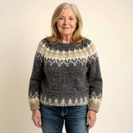 Eugenia | Retro Icelandic Knit Sweater