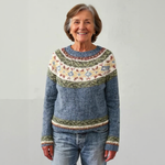 Juana | Retro Icelandic Knit Sweater