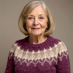 Eugenia | Retro Icelandic Knit Sweater