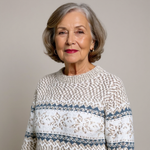Ema | Retro Icelandic Knit Sweater