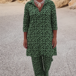 Claudia | Button-front set