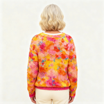 Inés | Floral Print Cardigan