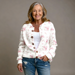 Bria | Pink Rose Cardigan