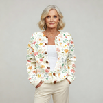 Jennifer | Flowers Print Cardigan