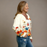 Bridget | Vintage Flower Cardigan