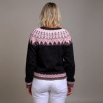 Jessica | Retro Icelandic Knit Cardigan