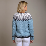 Cynthia | Retro Icelandic Knit Cardigan