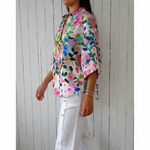 Frida | Multicolored Floral Blouse
