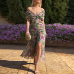 Turia | High-Waisted Pleated Dress