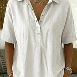 Bianca | Casual Button-Up Collar Shirt