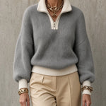 Monica | Zip Sweater