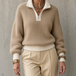 Monica | Zip Sweater