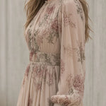 Amelie | Vintage Floral Maxi Dress