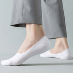 Invisible Cotton Anti-Slip Socks (3 Sizes)