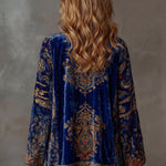 Amelie | Stylish Velvet-Touch Bohemian Cardigan