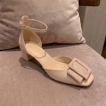 Rosalie Buckle Strap Heels