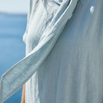 Elowyn | Round Neck Short Sleeve Pocket Maxi Dress