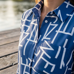 Margot | Printed Button-Up Blouse