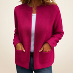 P|H - Soft Zip-Front Knit Cardigan Diane