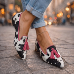 Ondine | Pointed Flats with Tassels
