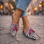 Serafine | Pointed Slides with Tassels