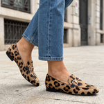 Serena Loafer — Leopard with Bit