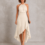 Liliana | Halter Ruffle Hem