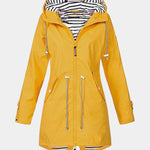 Aria Waterproof Jacket with Adjustable Hood