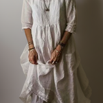 Sofía | Maxi dress with loose round neckline